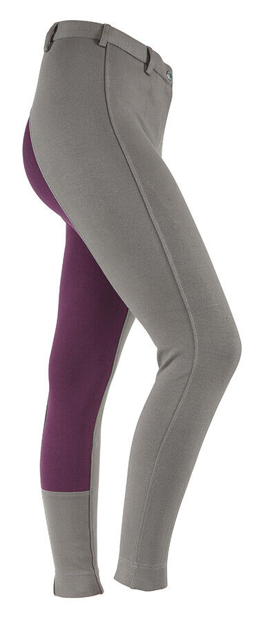 Picture of Jodhpurs | Shires Wessex Ladies Two Tone Horse Riding Jodhpurs | 7 Colour Option