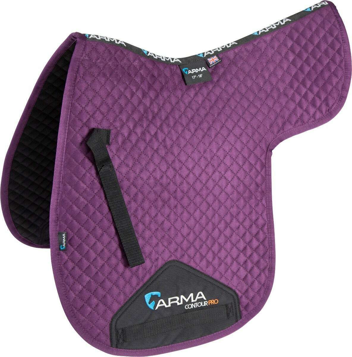 Picture of Shires Arma Suede Numnah | 2 Sizes | 8 Colours | Ultra Dri Zone