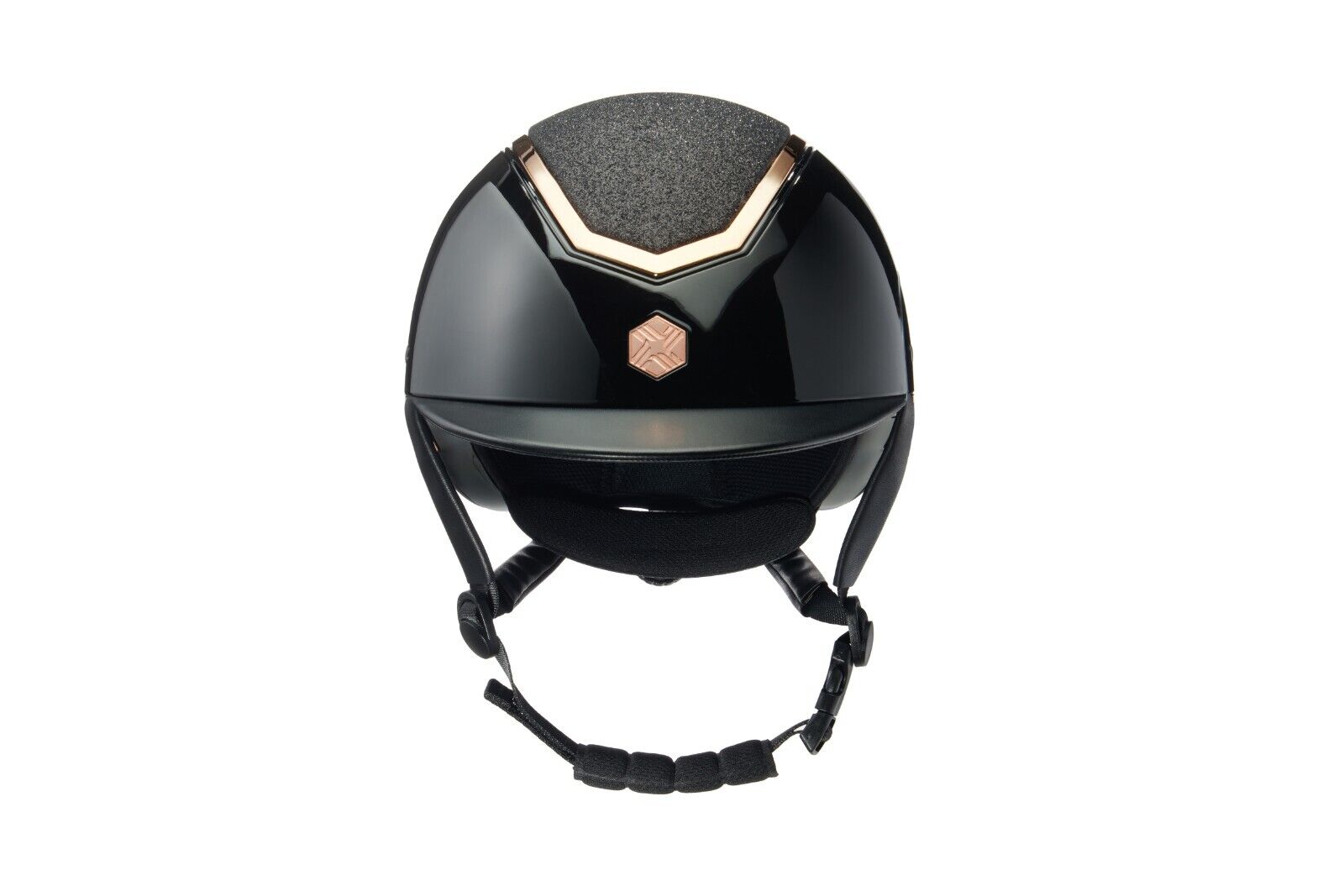 Picture of Charles Owen EQX Kylo Riding Hat, Adjustable Dial System, Navy or Black Sparkly
