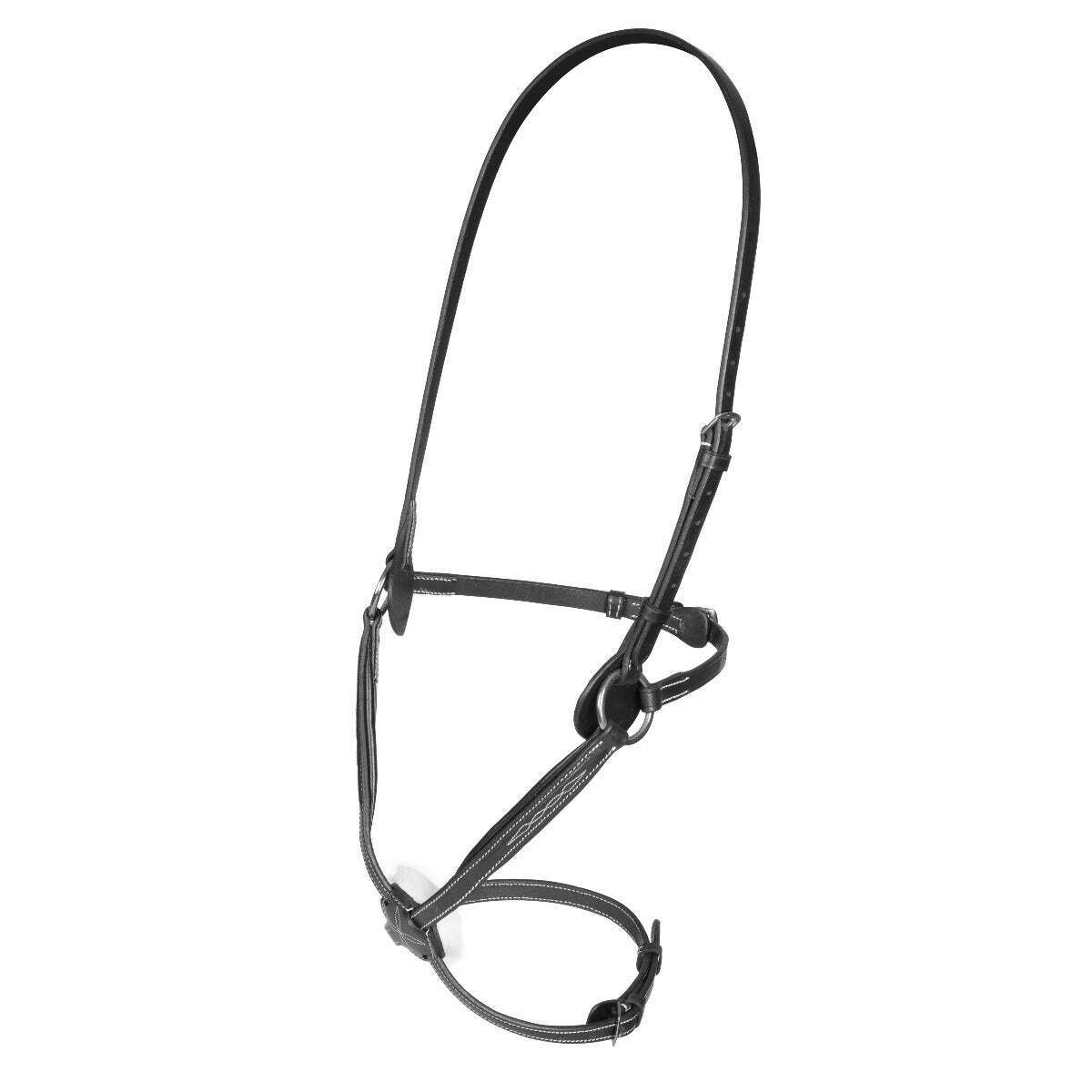 Picture of Shires Salisbury Brackley Leather Mexican Noseband |  2 Colours