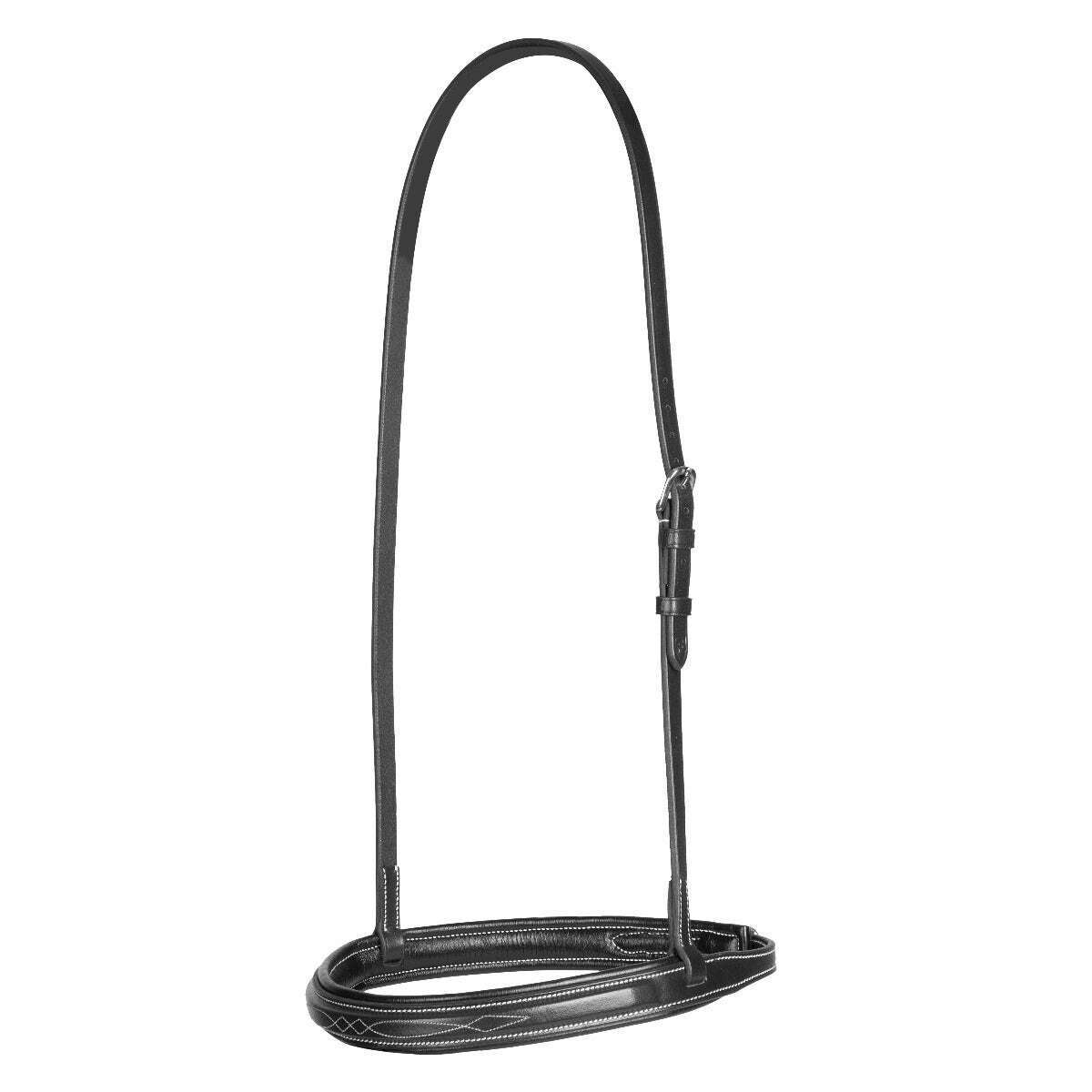 Picture of Shires Salisbury Fairford Leather Cavesson Noseband |  2 Colours