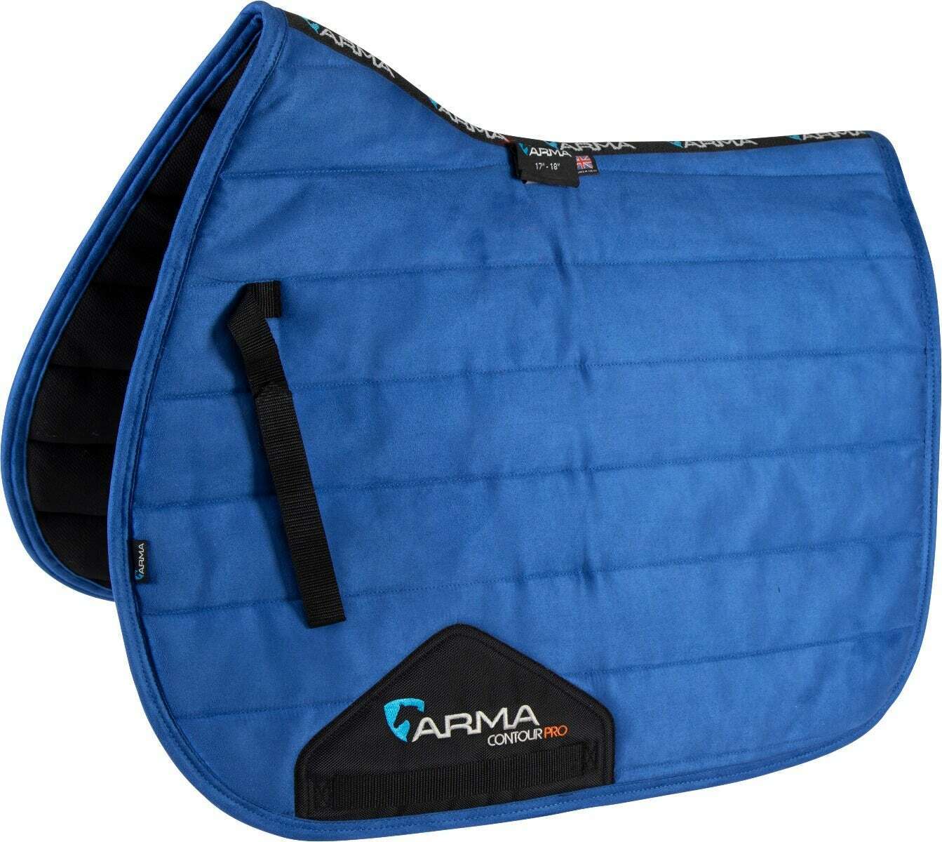 Picture of Shires Arma High Wither Suede Saddlecloth | 2 Sizes | 8 Colours | Ultra Dri Zone