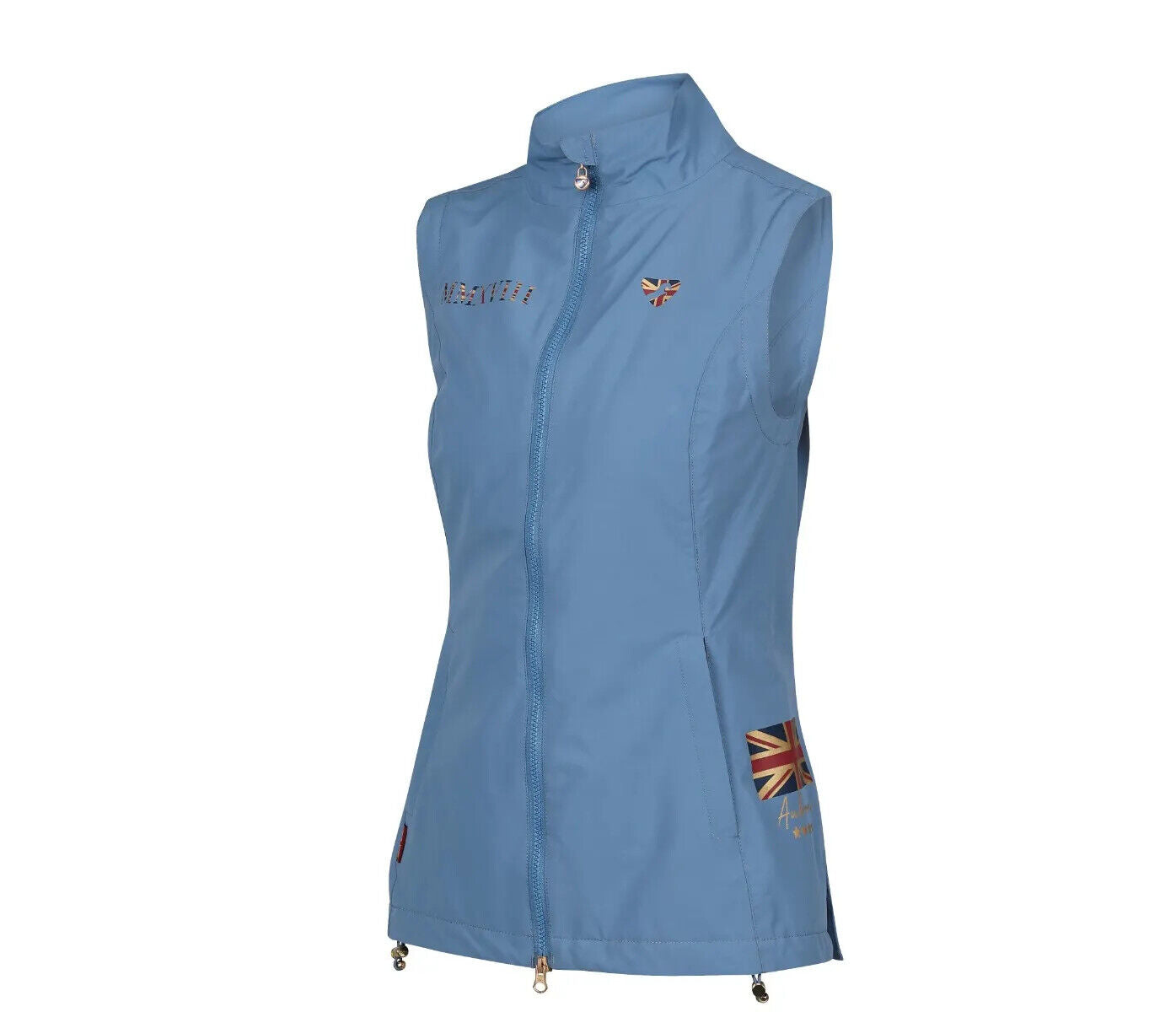 Picture of Shires Aubrion Ladies Waterproof Team Gilet | Womens | Steel Colour | XXS - XXL