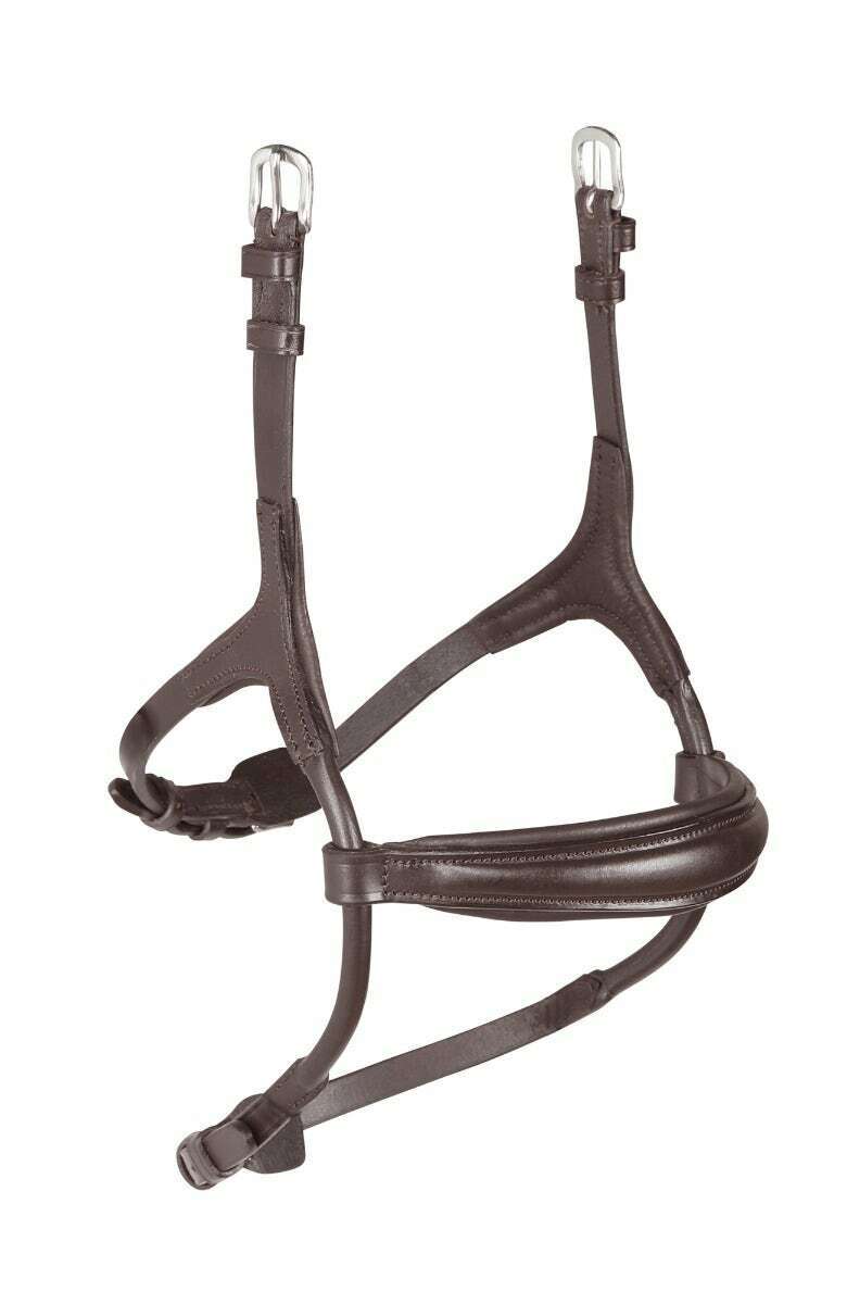 Picture of Shires Velociti Rapida Rolled Padded Cavesson Noseband | 2 Colours | 4 Sizes