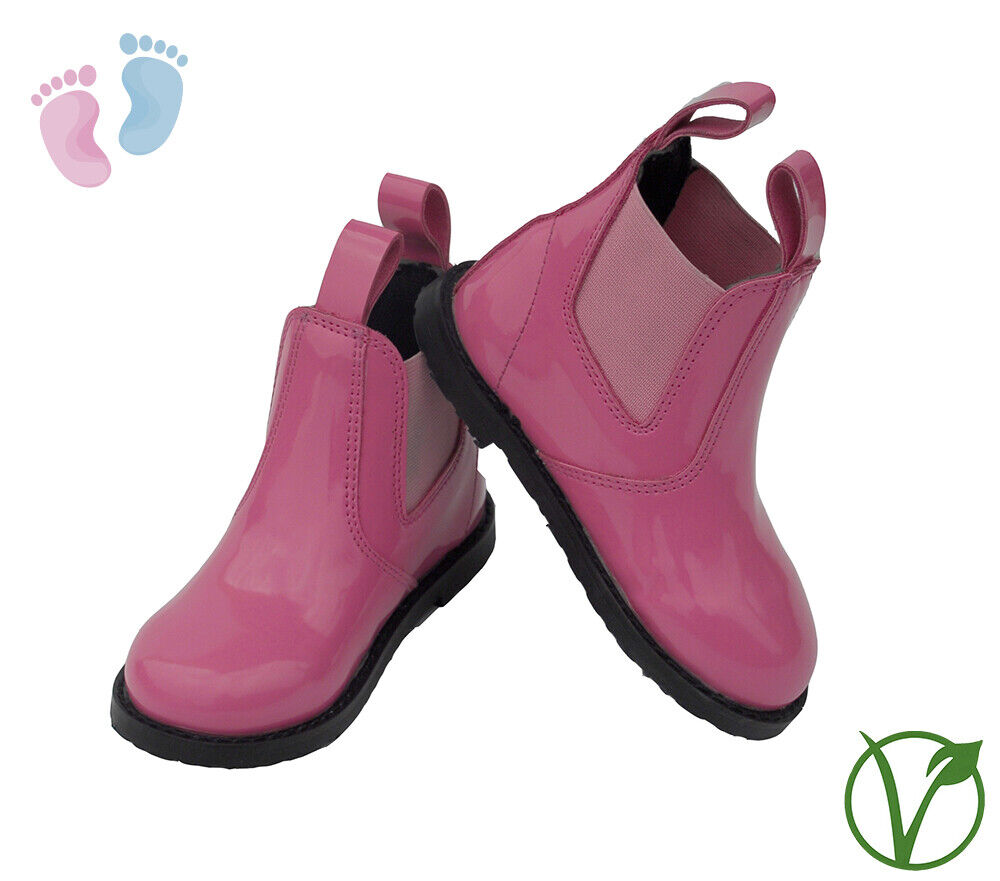 Picture of Rhinegold Little Ones Jodhpur Boots | Childs/Baby Sizes | Black Or Pink
