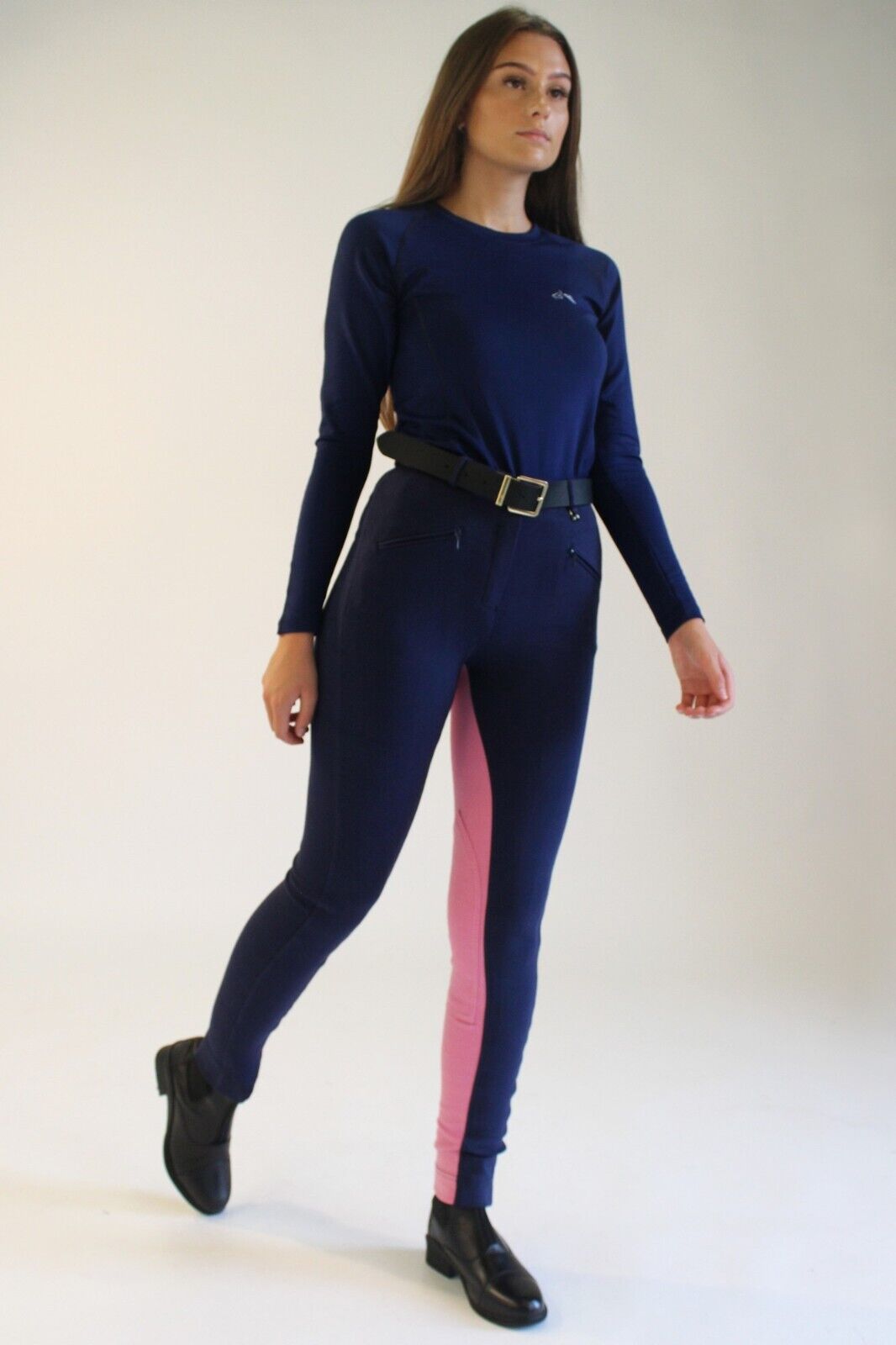 Picture of Ladies Two Tone Jodhpurs, Gallop Ladies Jodhpurs, 4 Colour Options, 24"-40"