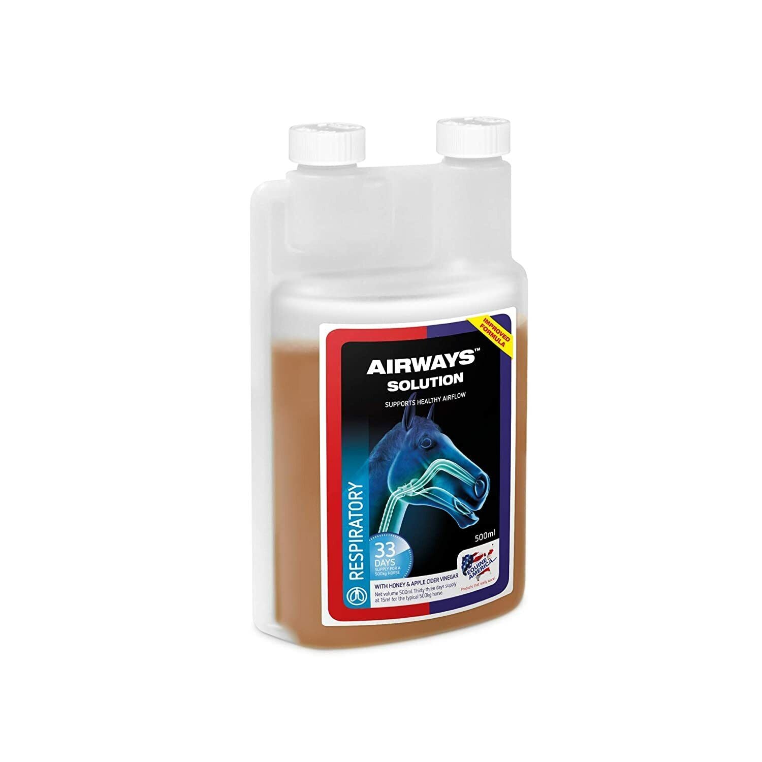 Picture of Equine America Airways Solution 500ml For Airways & Respiratory