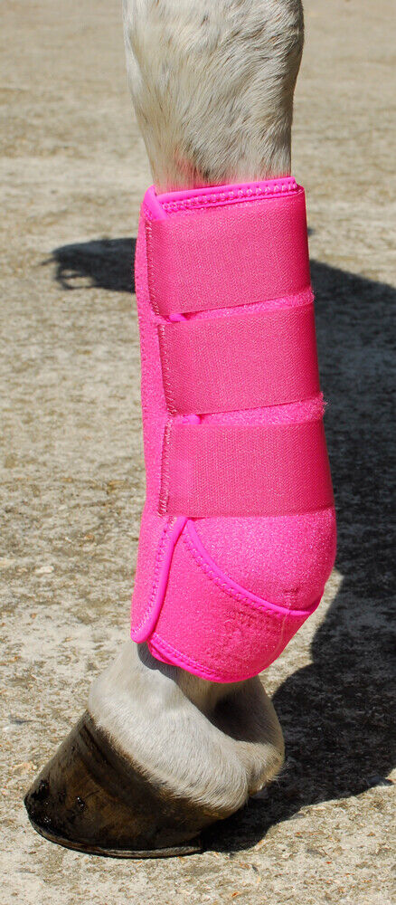 Picture of Rhinegold Sports Medicine Wrap Horse Boots | 5 Colours | Pony, Cob, Full