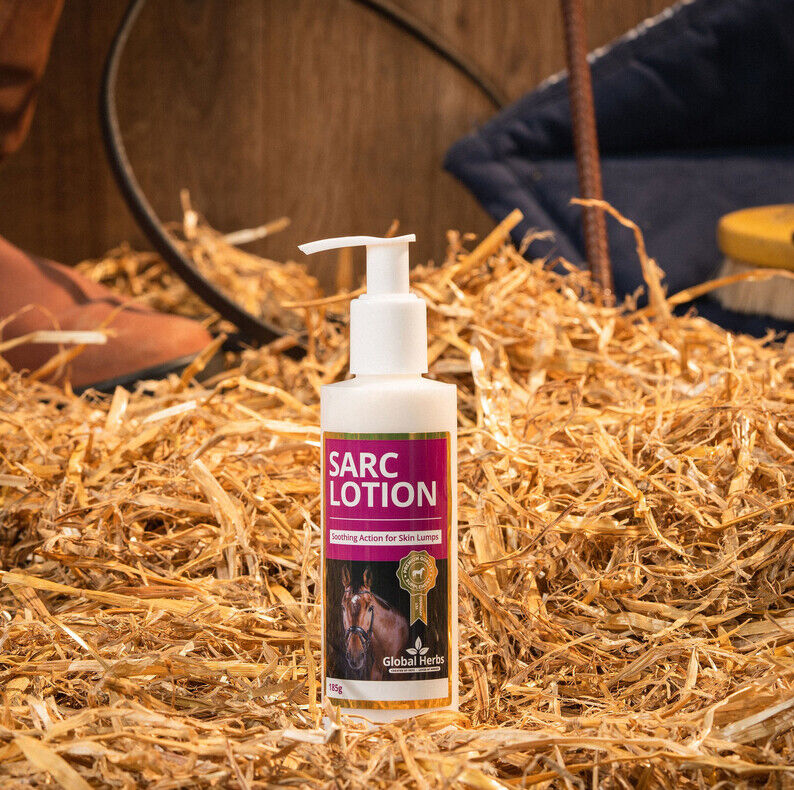Picture of Global Herbs Sarc-X Lotion, 185g, For Horse & Pony