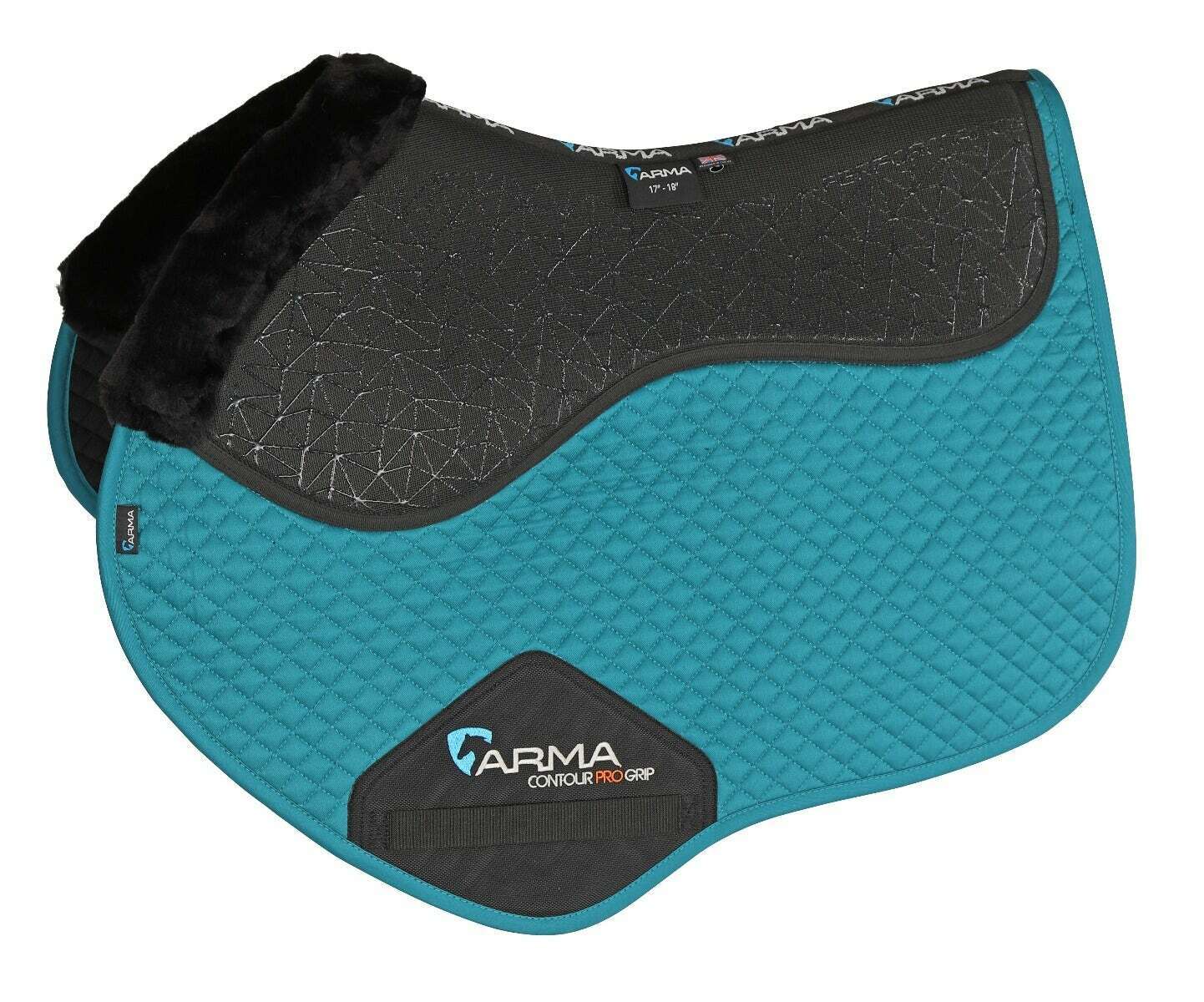 Picture of Shires Arma Fusion Jump Saddlecloth | Silicon Grip | 17"/18" Size | 5 Colours