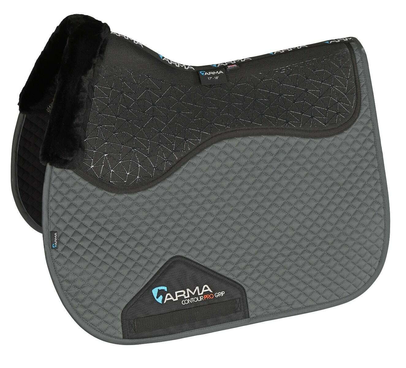 Picture of Shires Arma Fusion Saddlecloth | Silicon Grip | 17"/18" Size | 5 Colour Options