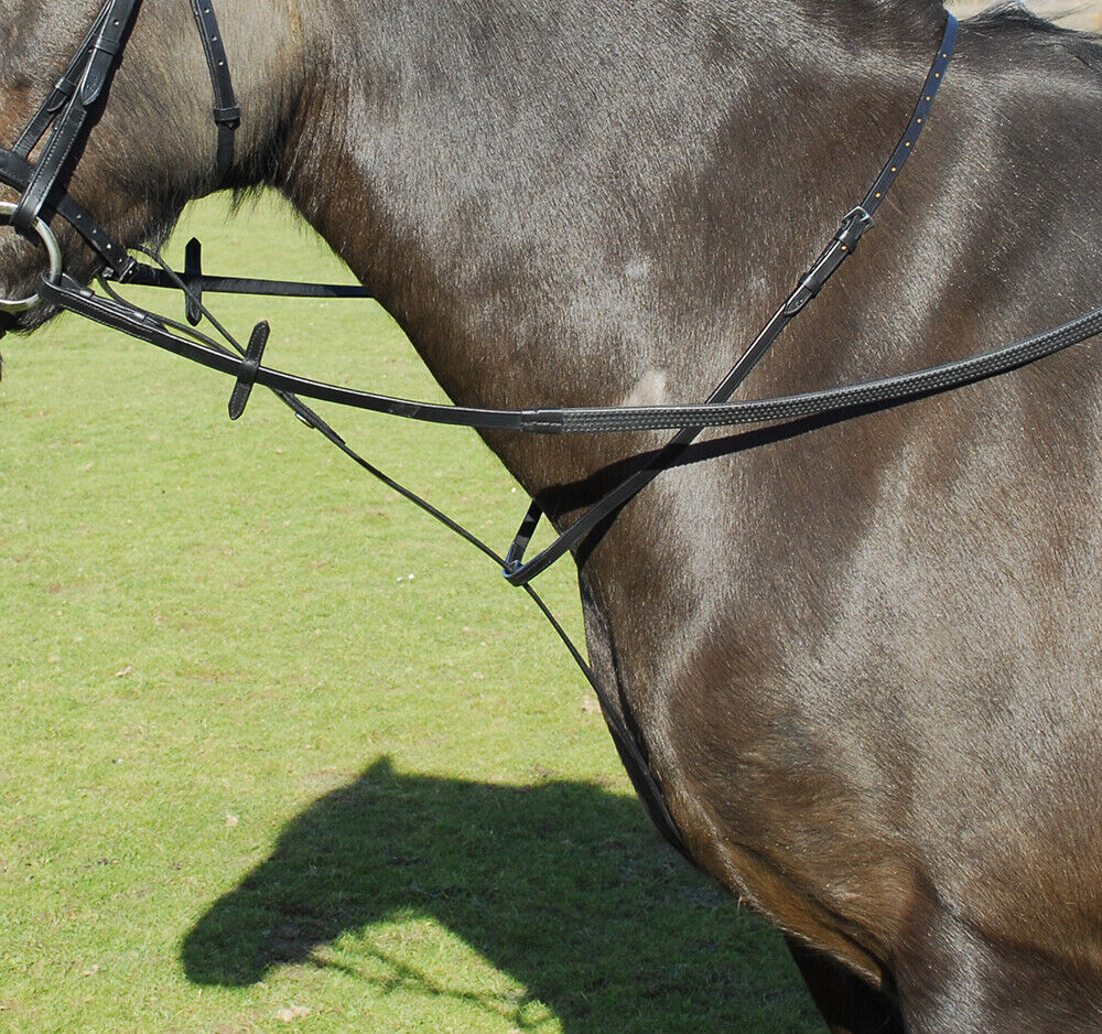 Picture of Windsor Leather Standing Martingale, 3 Sizes in Black or Havana