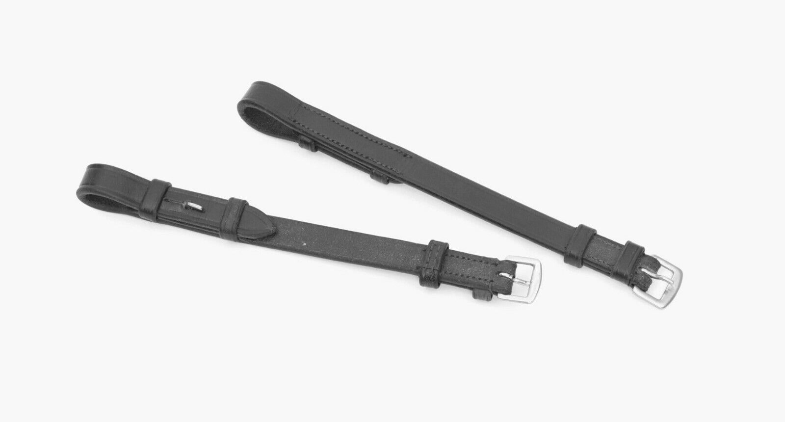 Picture of Shires Velociti Gara Leather Bridle Cheeks | 2 Colours | 8 Sizes