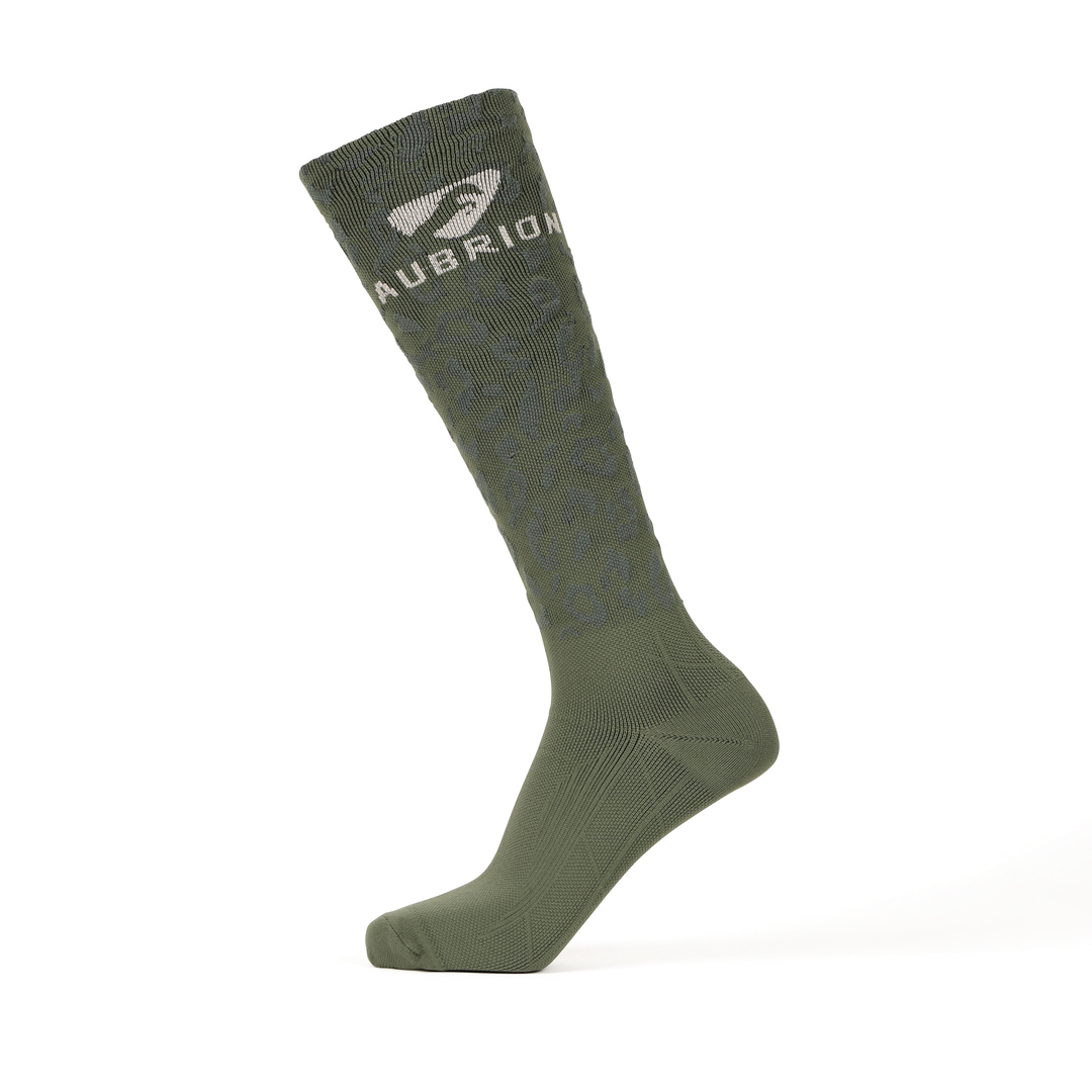 Picture of Shires Aubrion Winter Performance Socks, Ink, Taupe, Green, Black, Adult 1 Size