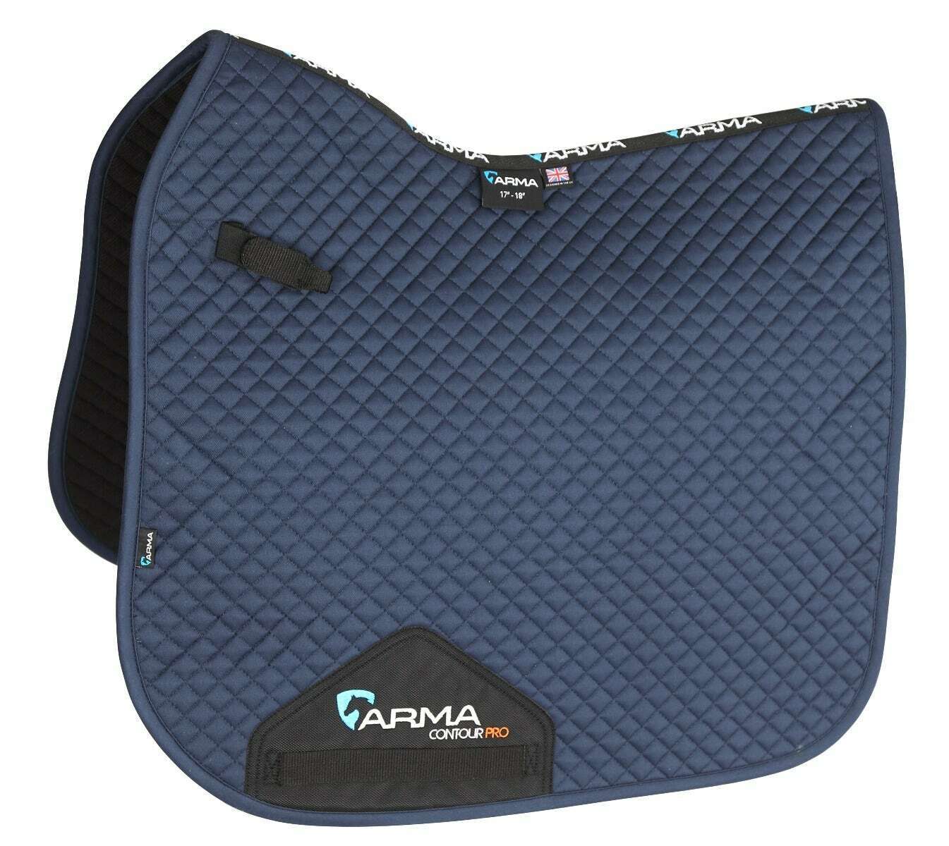 Picture of Shires Arma Dressage Saddlecloth | 100% Cotton Outer | 10 Colours | Size 17"-18"