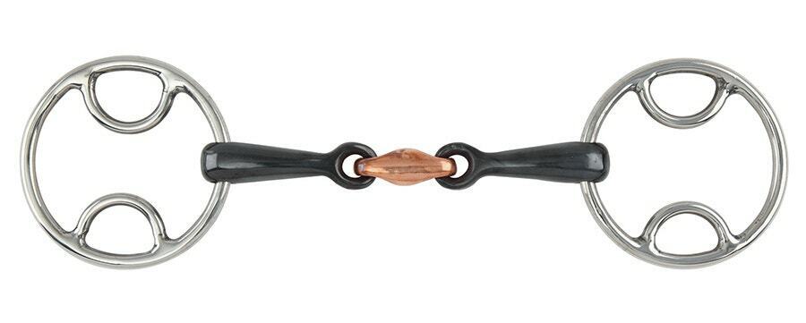 Picture of Shires Bevel Snaffle Bit With Lozenge | Horse Bit | Sweet Iron | 4 Sizes