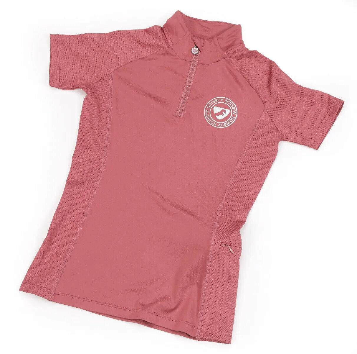 Picture of Shires Aubrion Maids / Girls Highgate Short Sleeve Base Layer | Shirt, 4 Colours