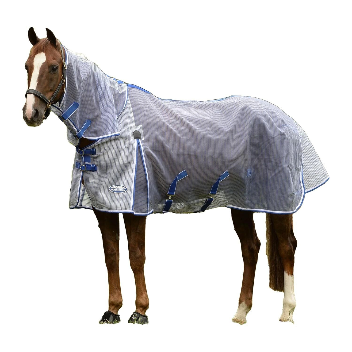 Picture of WeatherBeeta ComFiTec Ripshield Plus Fly Horse Rug, Full Neck, Ultra Belly Band