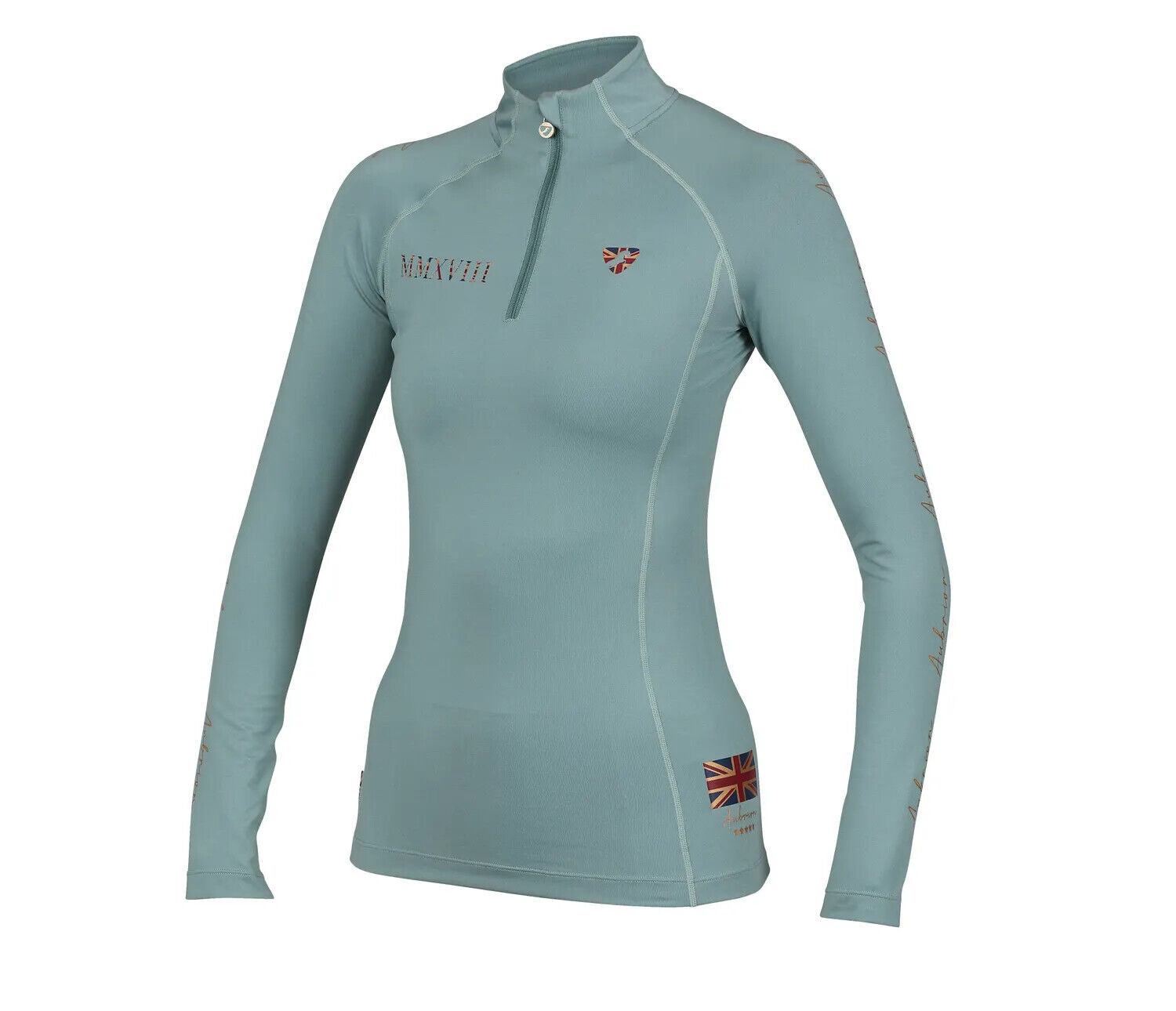Picture of Shires Aubrion Ladies Team Long Sleeve Base Layer Womens | 4 Colours | XXS -XXL