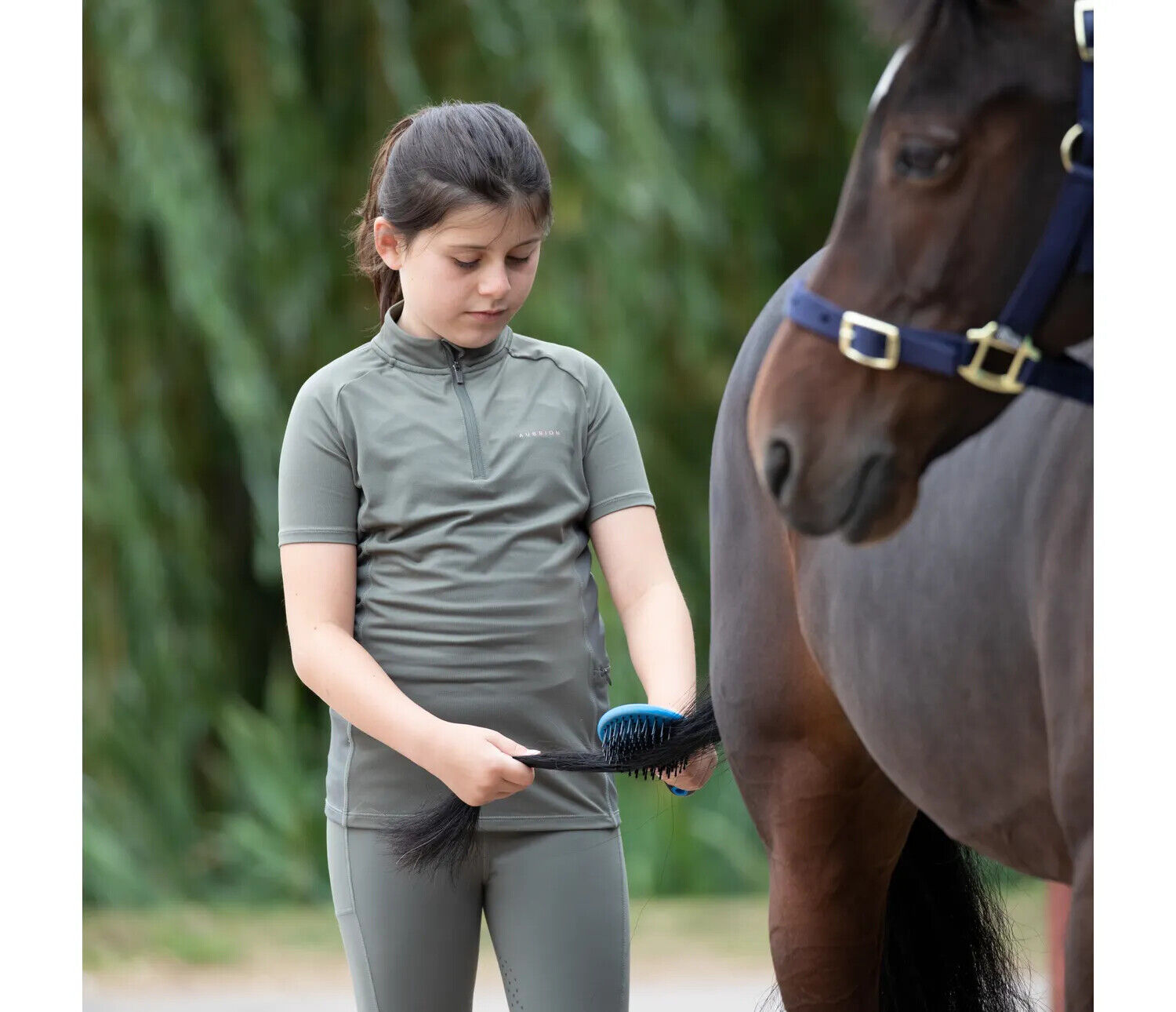 Picture of Shires Aubrion Revive Short Sleeve Base Layer, Young Rider | 3 Colours| Age 7-16