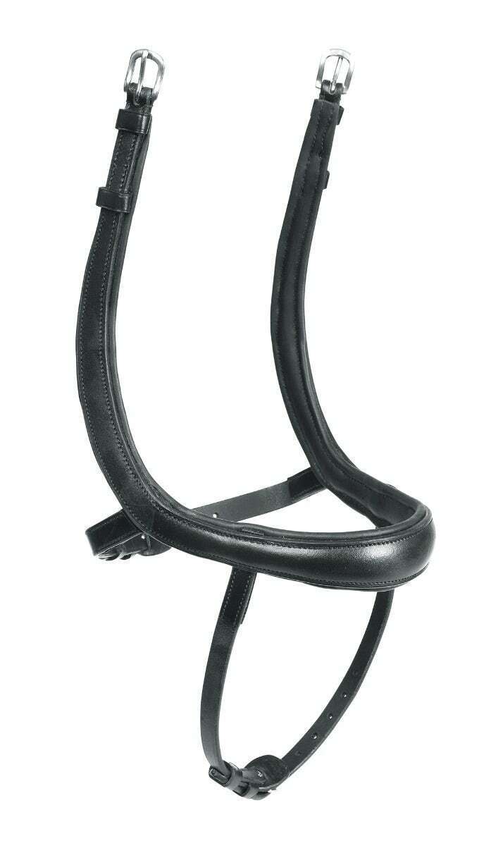 Picture of Shires Velociti Rapida Ergonomic Curved Flash Noseband | 2 Colours | 4 Sizes