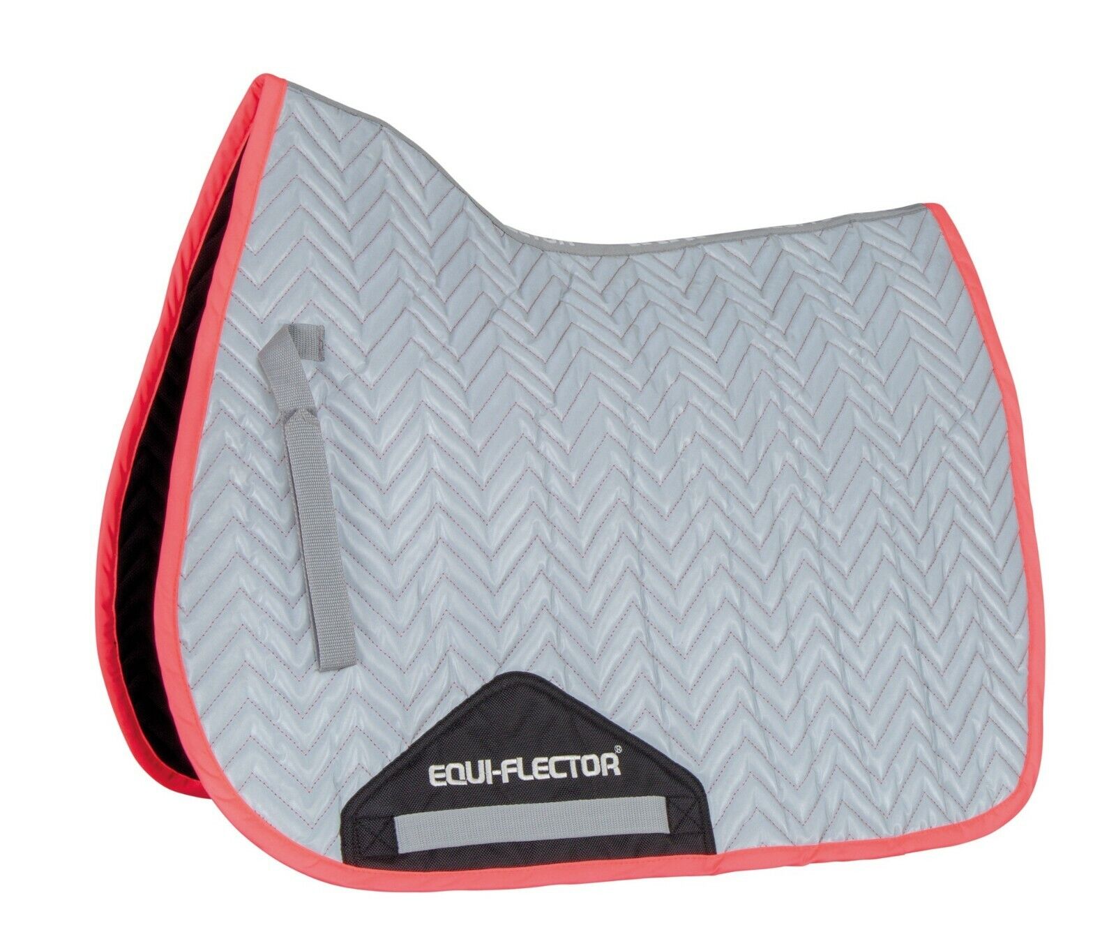 Picture of Shires Equi-Flector Horse/Pony Saddlepad Reflective Fabric |Yellow, Pink, Orange