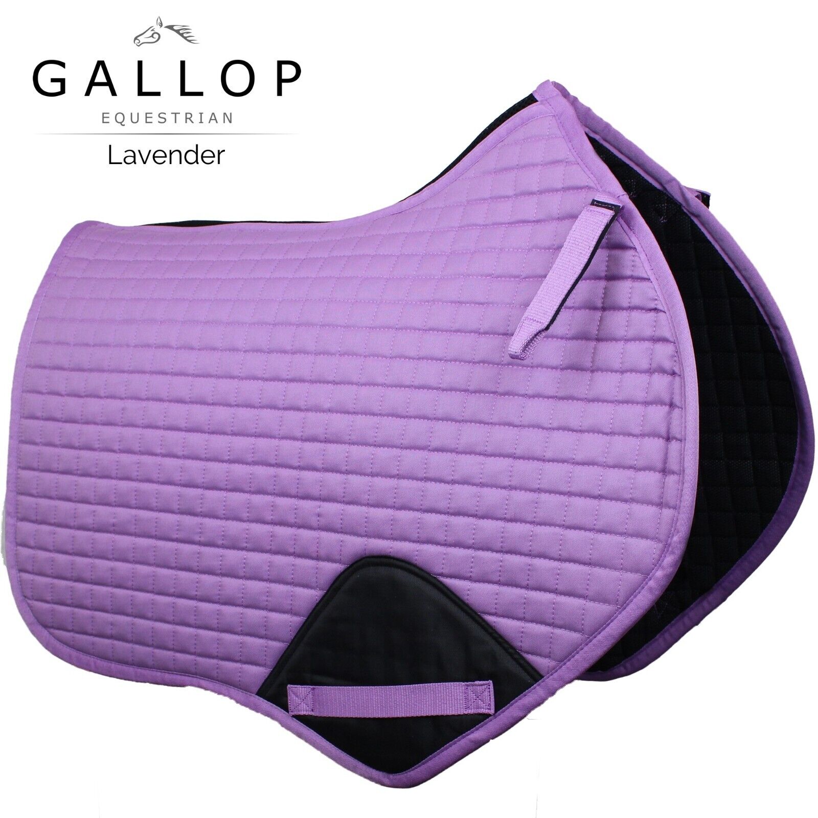 Picture of Gallop Prestige Close Contact/GP/Jumping Quilted SaddlePad Saddlecloth 17 Colour