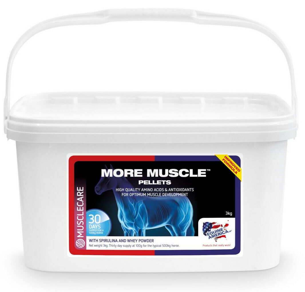 Picture of Equine America More Muscle Pellets For Improved Topline 3kg
