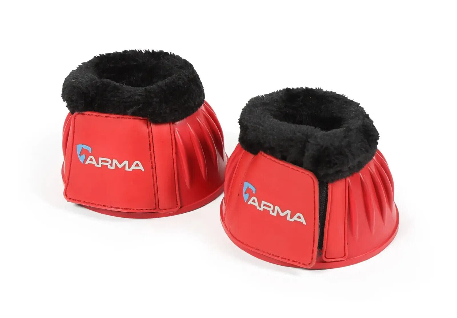 Picture of Shires ARMA Black Fleece Over Reach Boots | 4 Sizes | 9 Colours