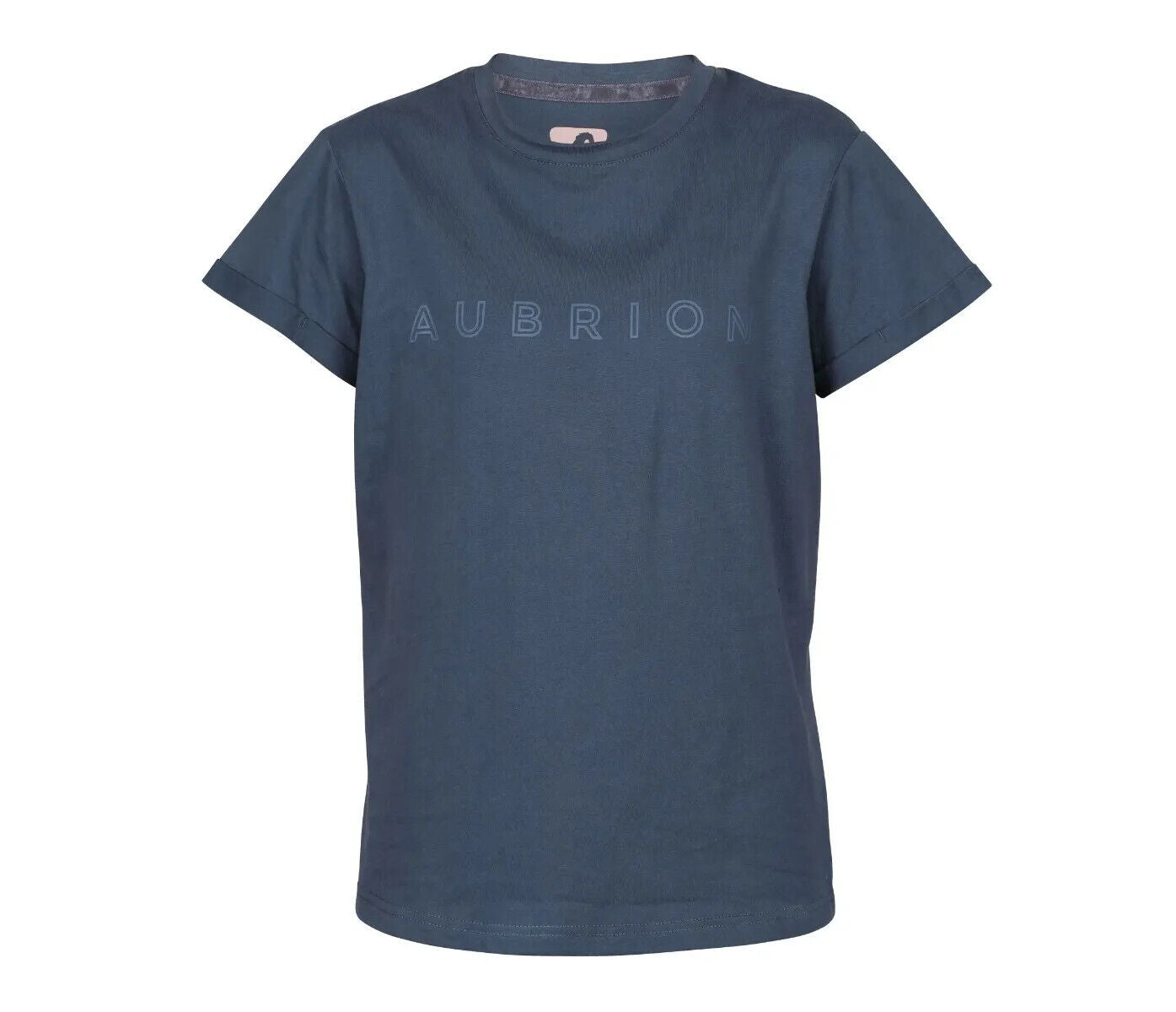 Picture of Shires Aubrion Ladies Repose T-Shirt |  Navy, Rose | XXS-XXXL