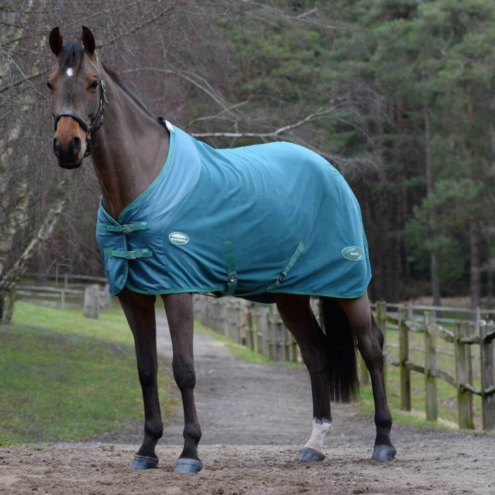 Picture of Weatherbeeta Green-Tec Horse Rug, Fleece Cooler/Travel Rug,  Standard Neck