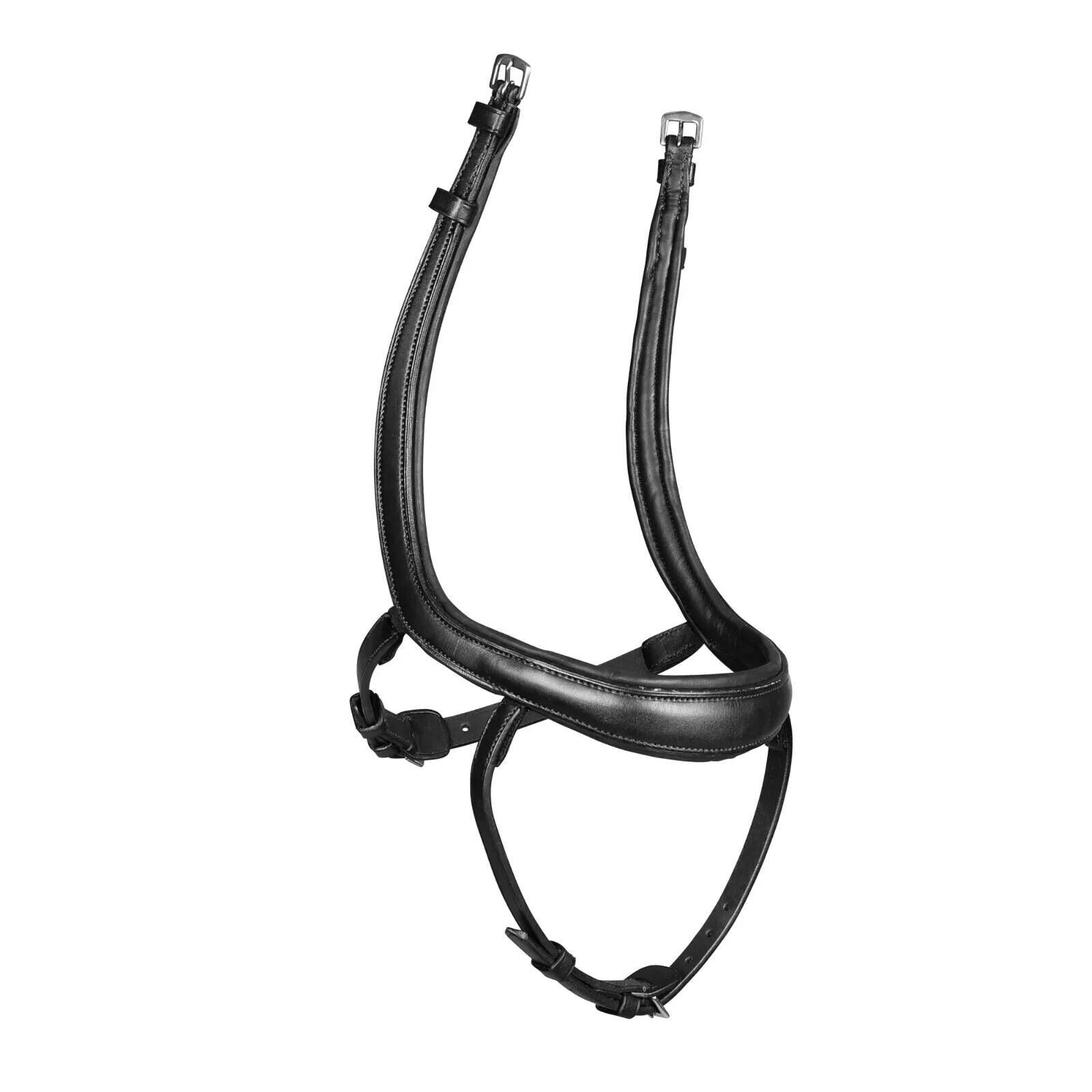 Picture of Shires Velociti Lusso Ergonomic Curved Flash Noseband | 2 Colours | 4 Sizes