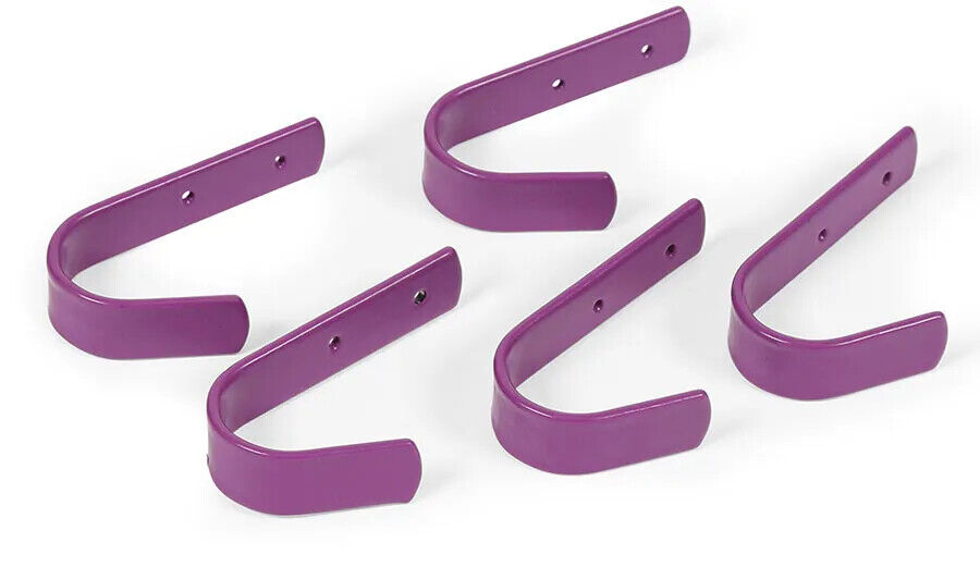 Picture of Shires EZI-KIT Stable Hooks, Metal Plastic Coated Type | Set of 5 | 9 Colours