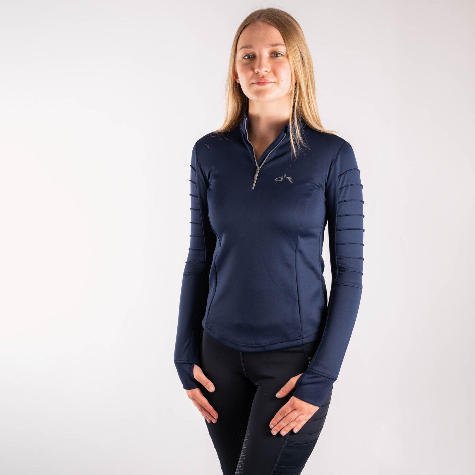 Picture of Base Layer,  Gallop Ladies Sophia Long Sleeve Base Layer, Burgundy or Navy,