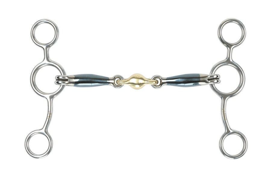 Picture of Shires Tom Thumb With Lozenge | Horse Bit| Blue Sweet Iron | 3 Sizes