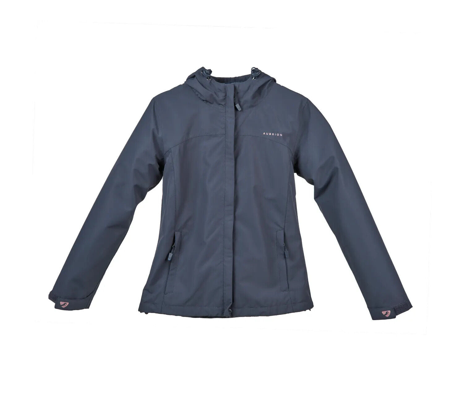 Picture of Shires Aubrion Cloudburst Waterproof Raincoat Young Rider | Olive, Navy |Age7-16