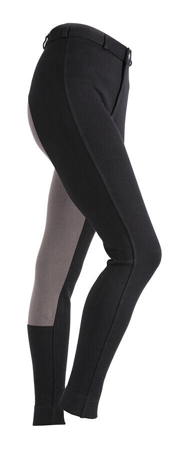 Picture of Jodhpurs | Shires Wessex Ladies Two Tone Horse Riding Jodhpurs | 7 Colour Option