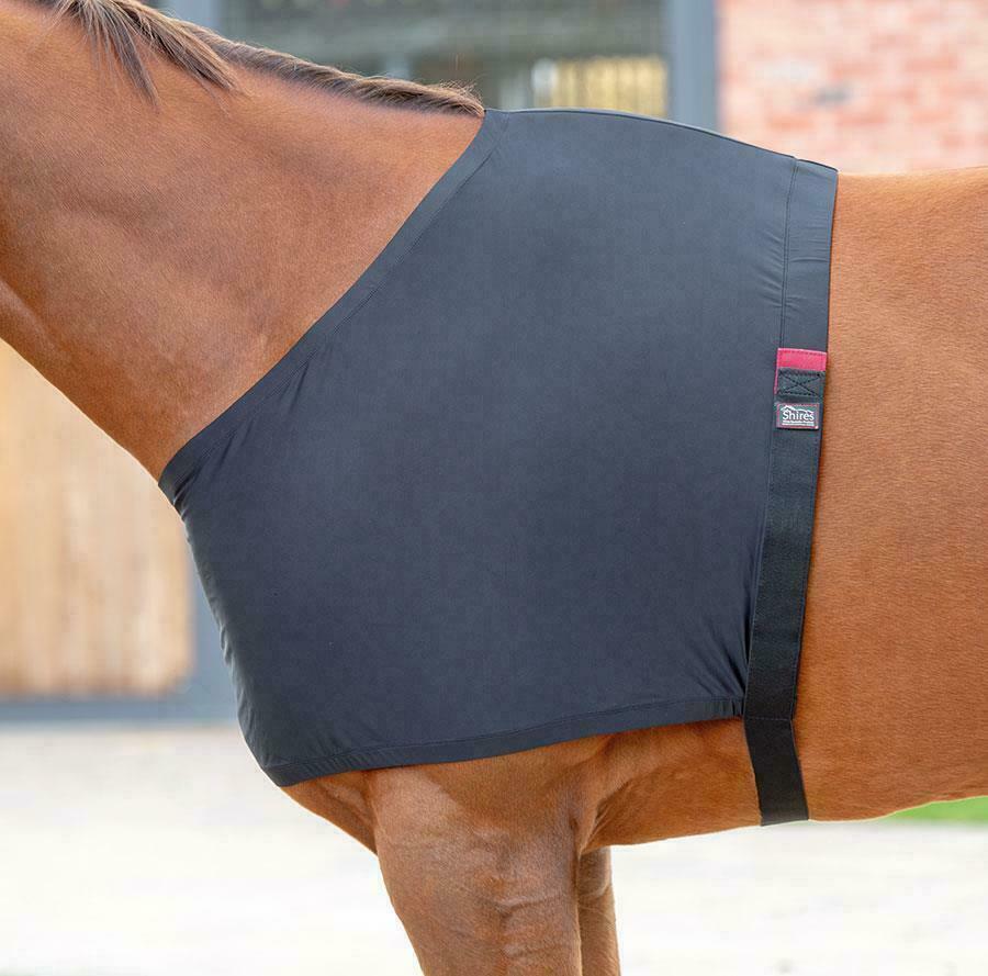 Picture of Shires Anti-Rub Stretch Horse/Pony Vest in Black