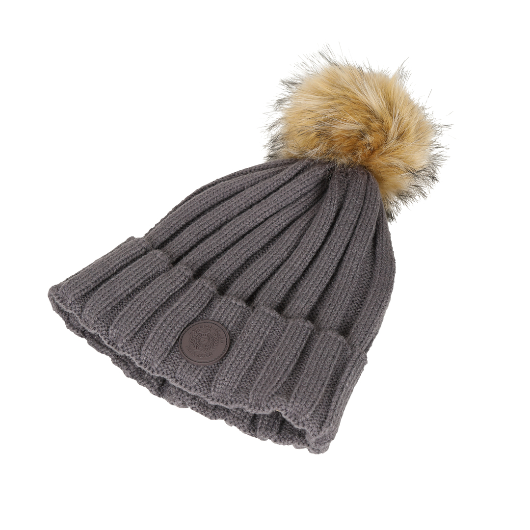 Picture of Shires  Aubrion Team Bobble Hat,  Beanie Shape, 3 Colours, One Size,