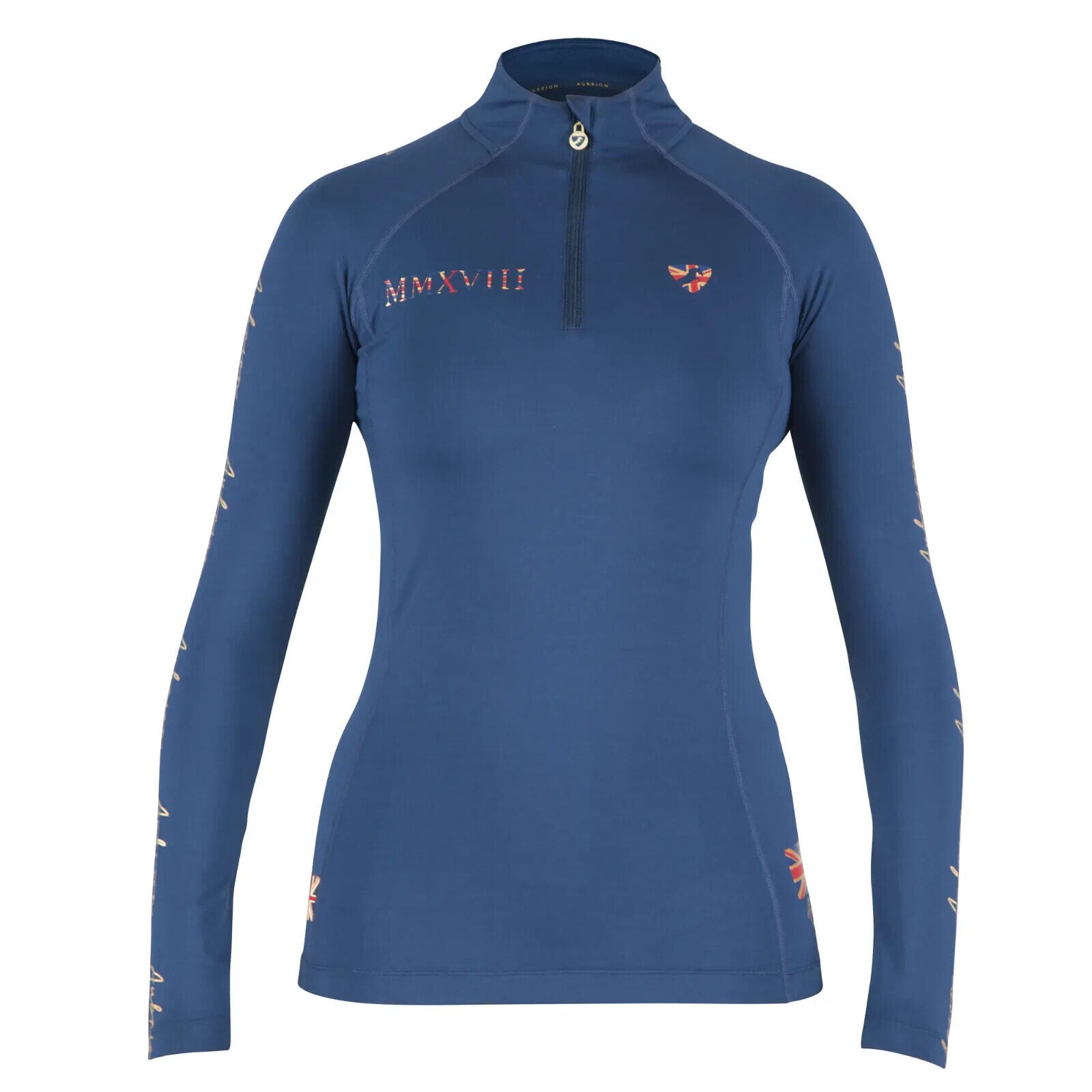 Picture of Shires Aubrion Ladies Team Long Sleeve Base Layer Womens | 4 Colours | XXS -XXL