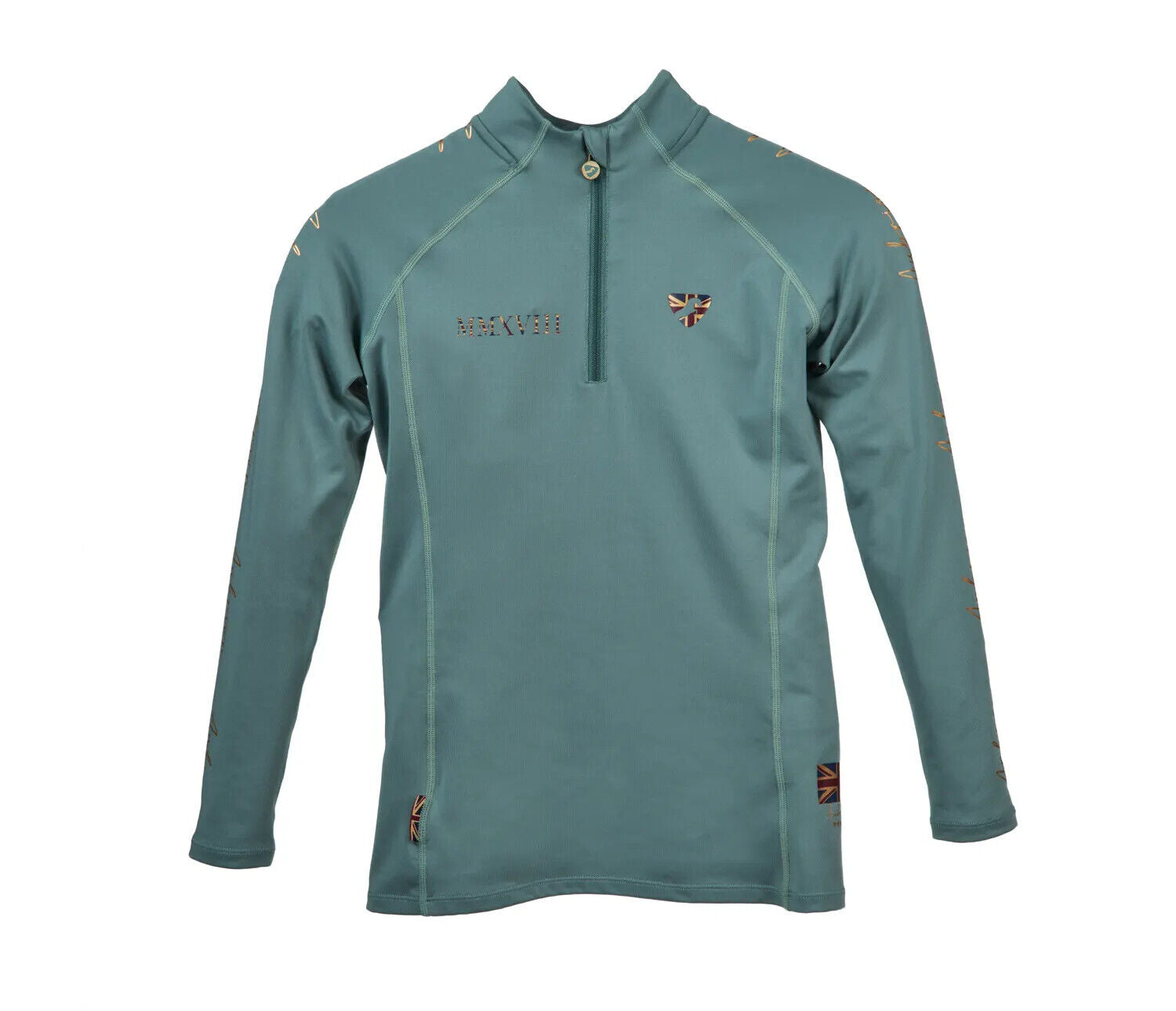 Picture of Shires Aubrion Team Long Sleeve Base Layer - Young Rider | 4 Colours | Age 7-14