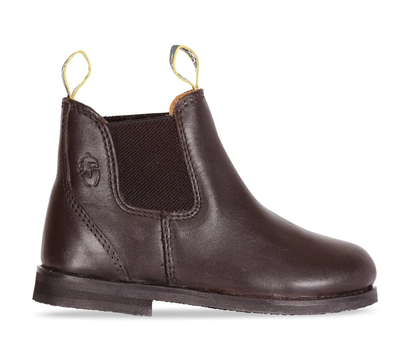 Picture of Shires Moretta Clio Paddock Jodhpur Child's Short Horse Riding Boots Black Brown