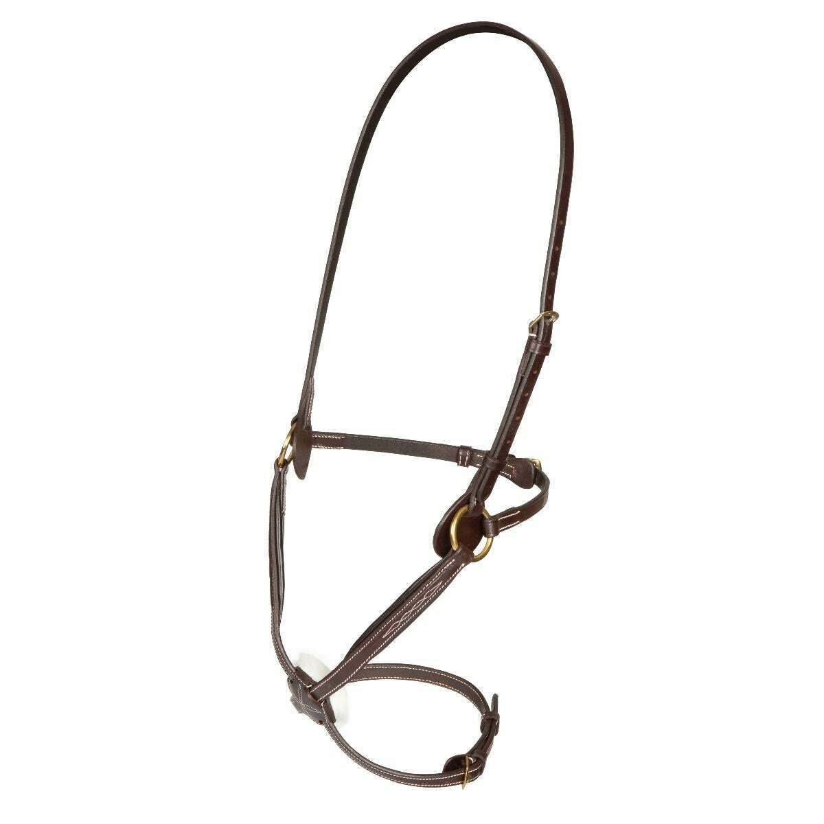 Picture of Shires Salisbury Brackley Leather Mexican Noseband |  2 Colours