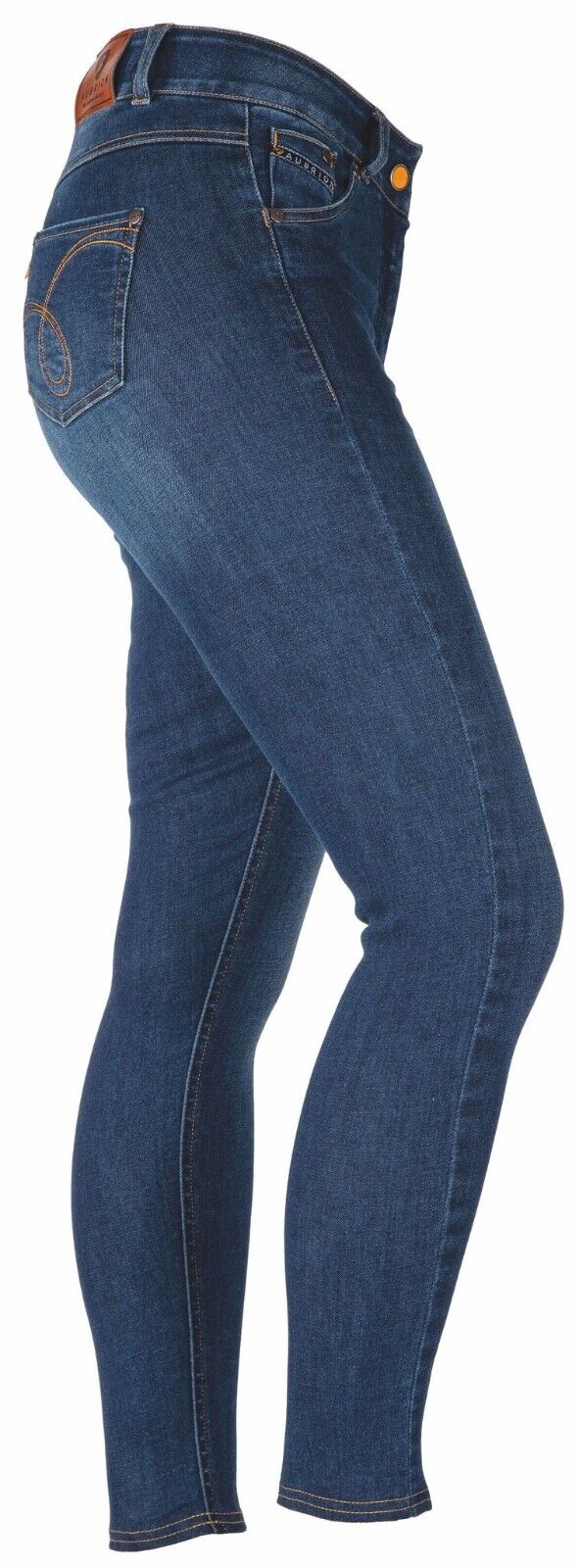 Picture of Shires Aubrion Ladies Euston Skinny Jeans | Black or Dark Blue