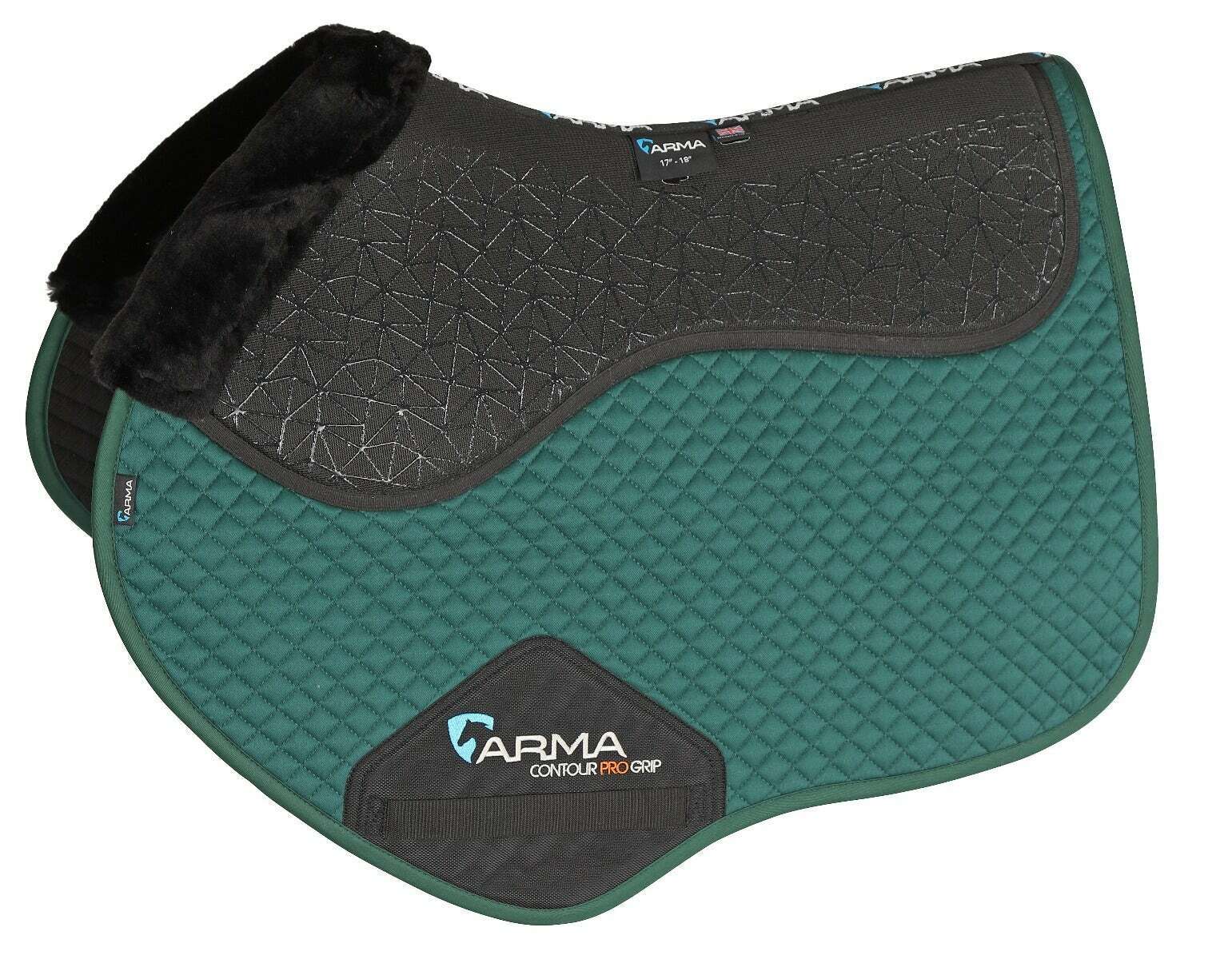Picture of Shires Arma Fusion Jump Saddlecloth | Silicon Grip | 17"/18" Size | 5 Colours