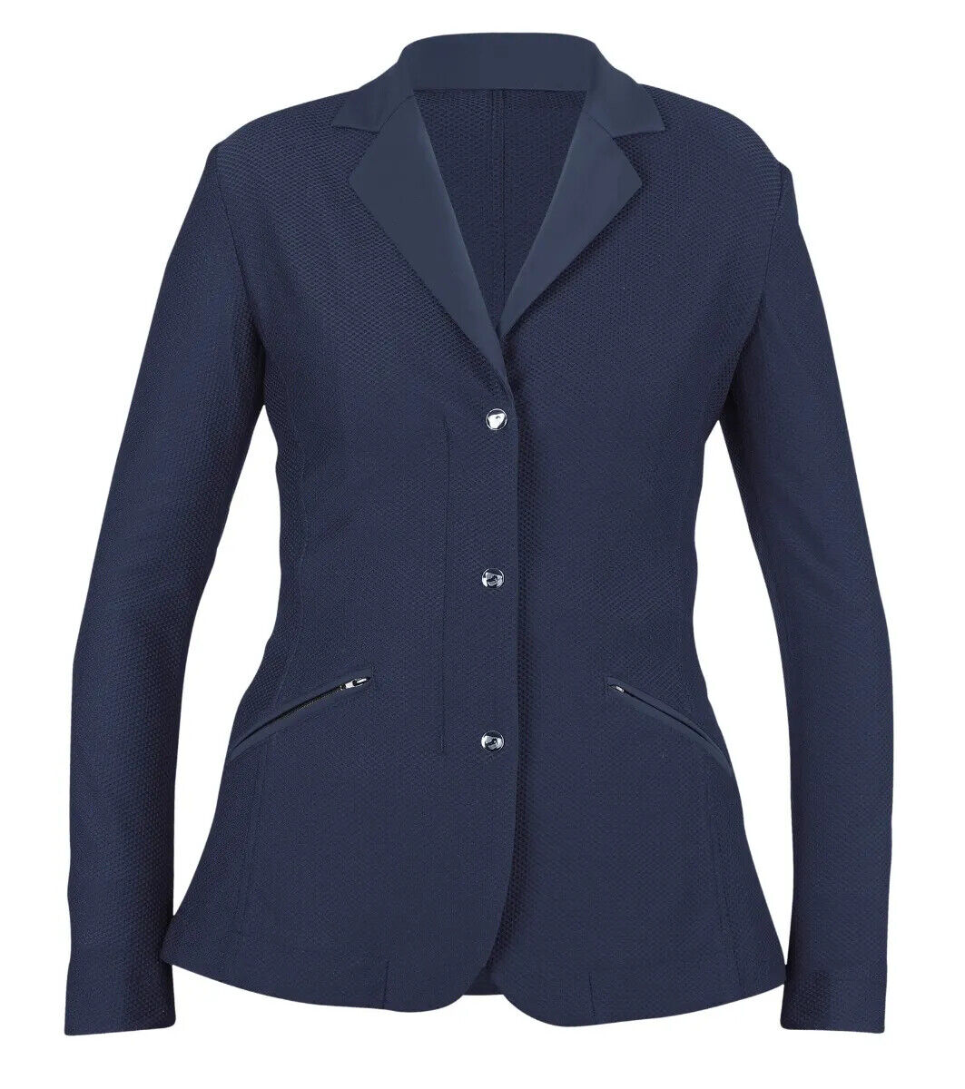 Picture of Shires Aubrion Ladies Goldhawk Show Competition Jacket | Black or Navy