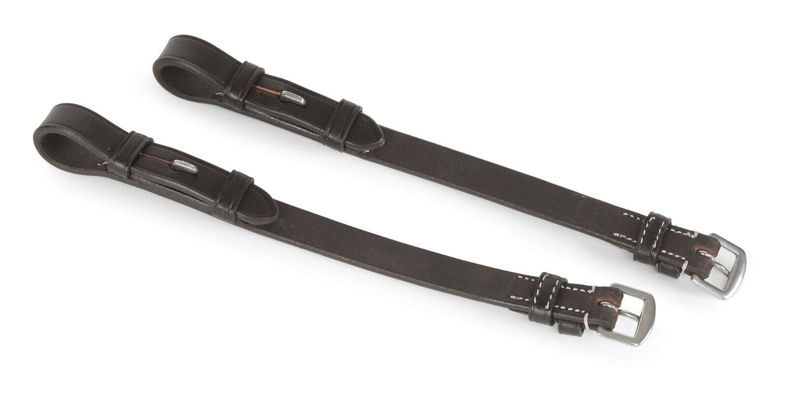 Picture of Shires Avignon Leather Bridle Cheeks |  3 Colours