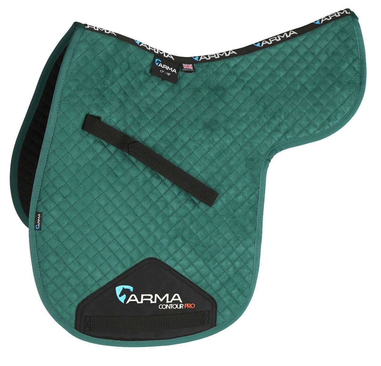 Picture of Shires Arma Suede Numnah | 2 Sizes | 8 Colours | Ultra Dri Zone