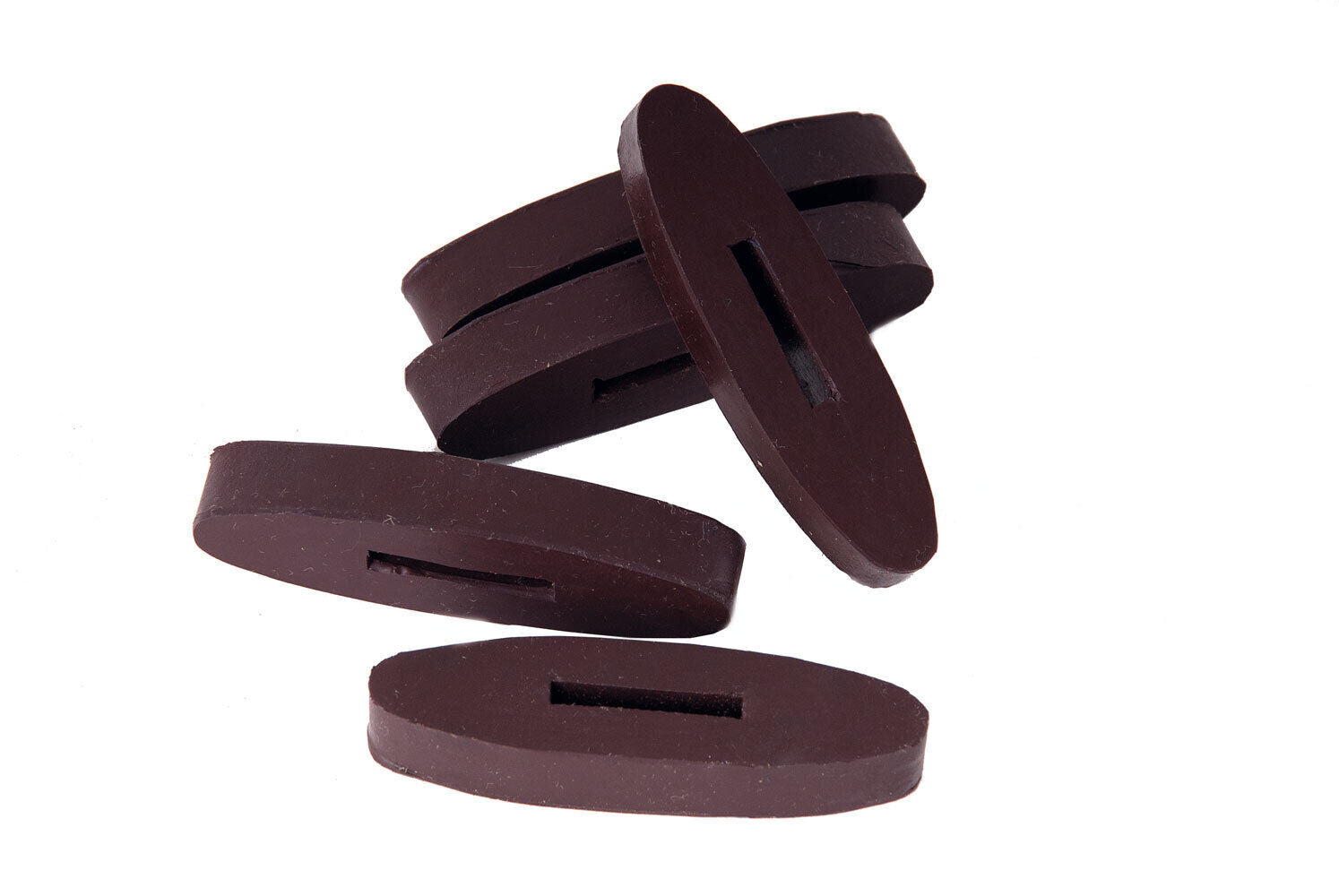 Picture of Windsor Rubber Rein Stops | Black, Brown or White | Onesize | Pair