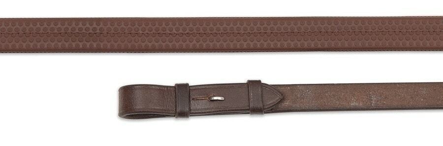 Picture of Shires Velociti Gara Nylon Insert Rubber Grip Reins | 2 Colours | 7 Sizes